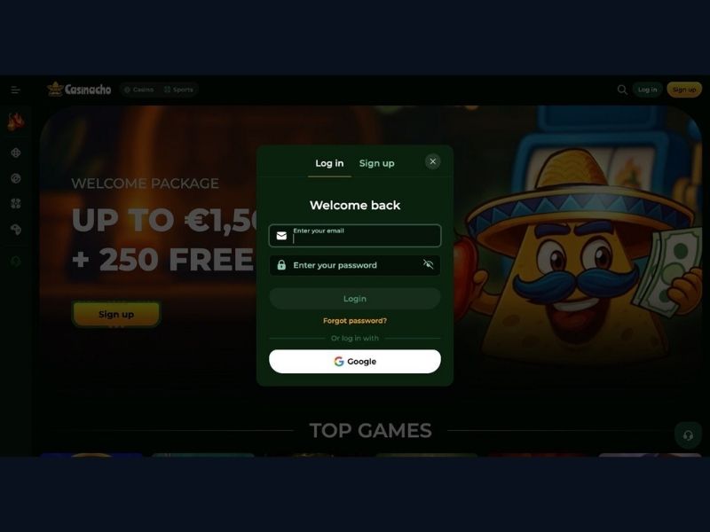 Il pacchetto benvenuto di Casinacho Casino Nacho Casino spiegato per i nuovi giocatori italiani